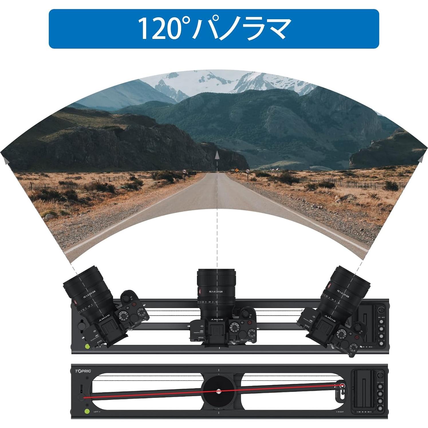 Deslizador de Cámara Accsoon Toprig S40, 4kg, Control de Aplicación