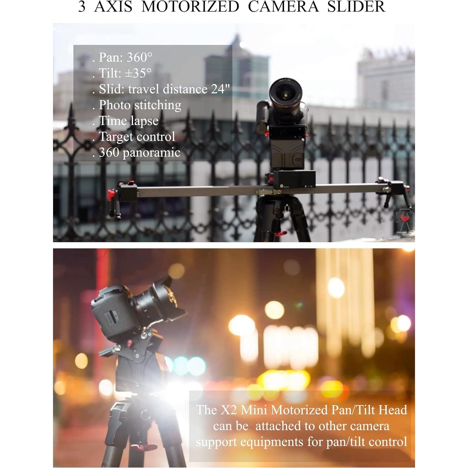 Deslizador de Cámara Motorizado IFOOTAGE Shark Slider Mini 84cm