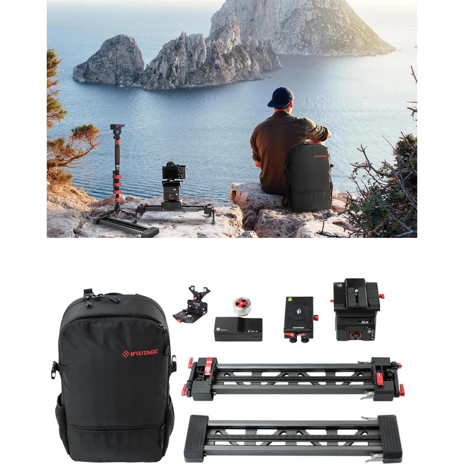 Deslizador de Cámara Motorizado IFOOTAGE Shark Slider Mini 84cm