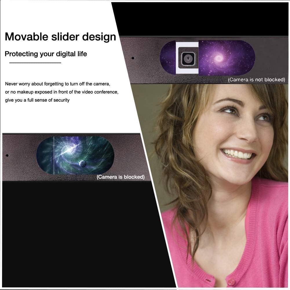 Cubierta de Cámara Web delgada Worldbnr - Paquete de 5 - Protección Privacidad