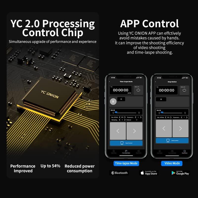 Slider Motorizado YC Onion 70cm con Control APP y Pantalla Táctil
