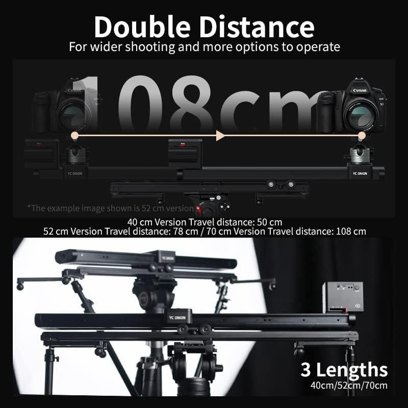 Slider Motorizado YC Onion 70cm con Control APP y Pantalla Táctil