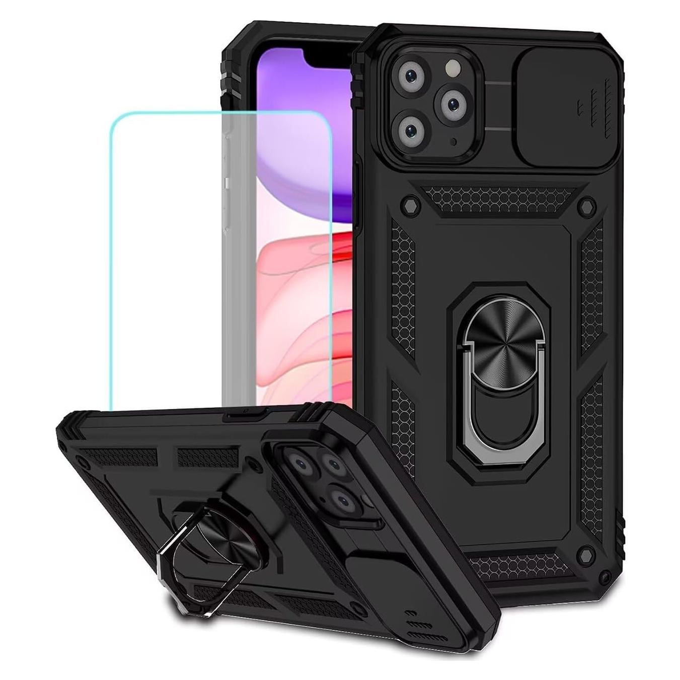 Funda para iPhone 11 Pro Max Vokuha con Protector de Pantalla y Soporte