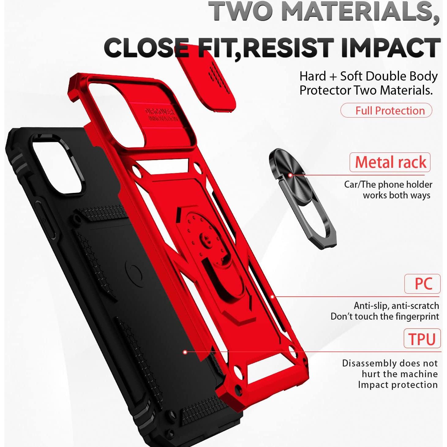 Funda Asuwish para iPhone 11 Pro con soporte y protector