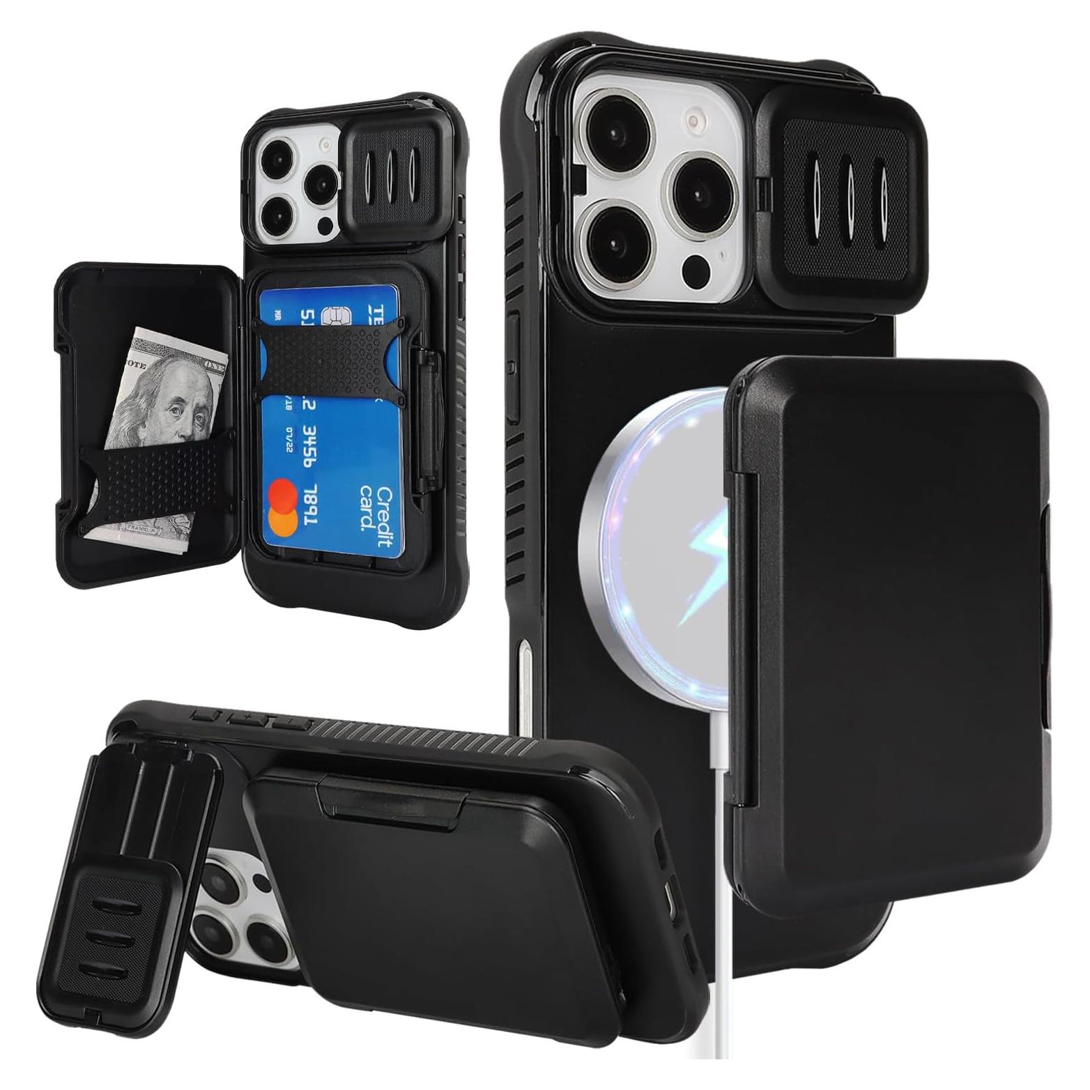 Funda CoozCase para iPhone 16 Pro Max con Soporte y Protección