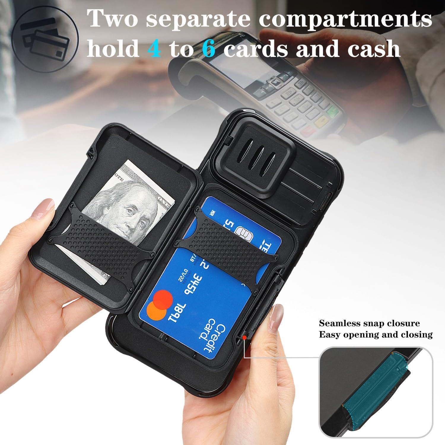 Funda CoozCase para iPhone 16 Pro Max con Soporte y Protección