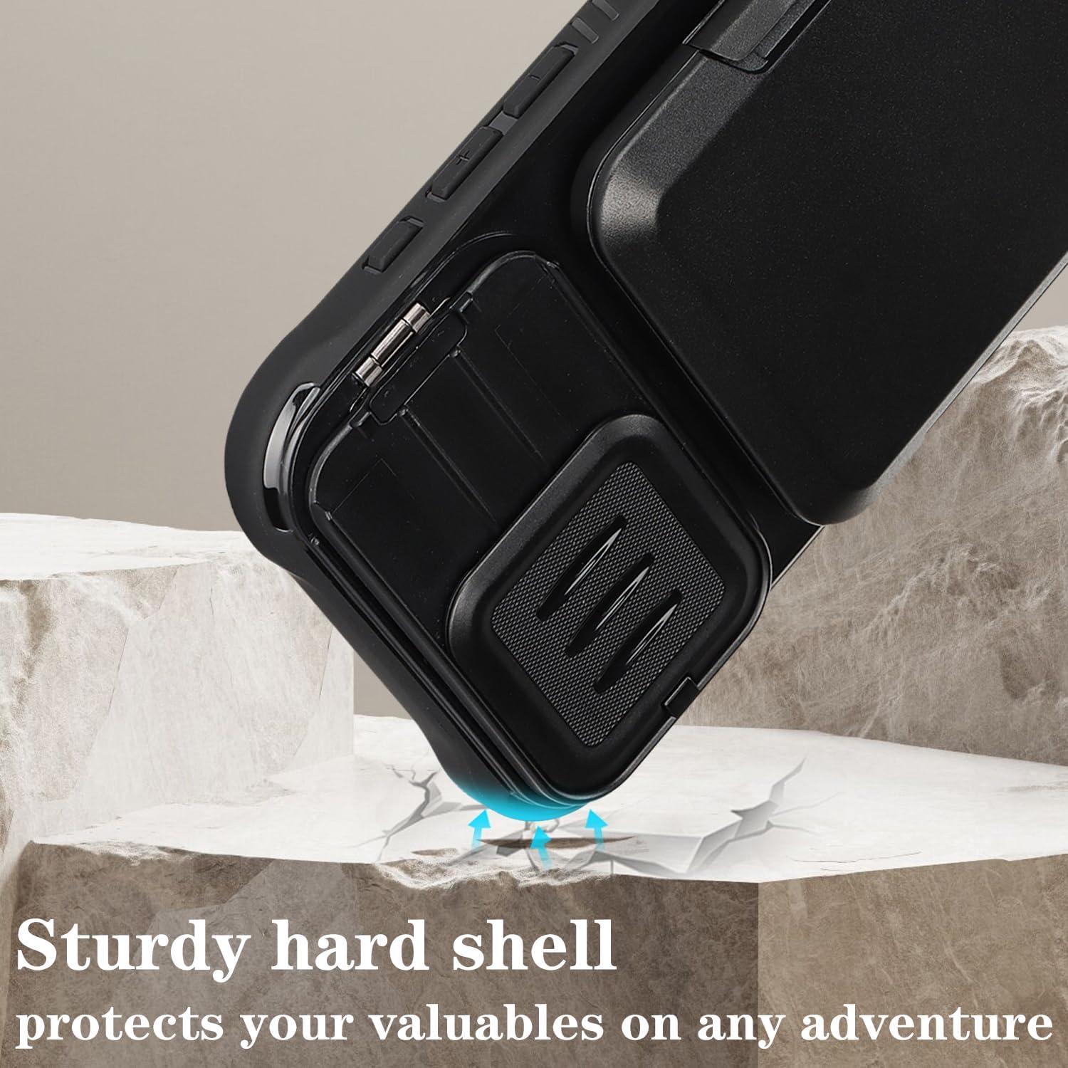 Funda CoozCase para iPhone 16 Pro Max con Soporte y Protección