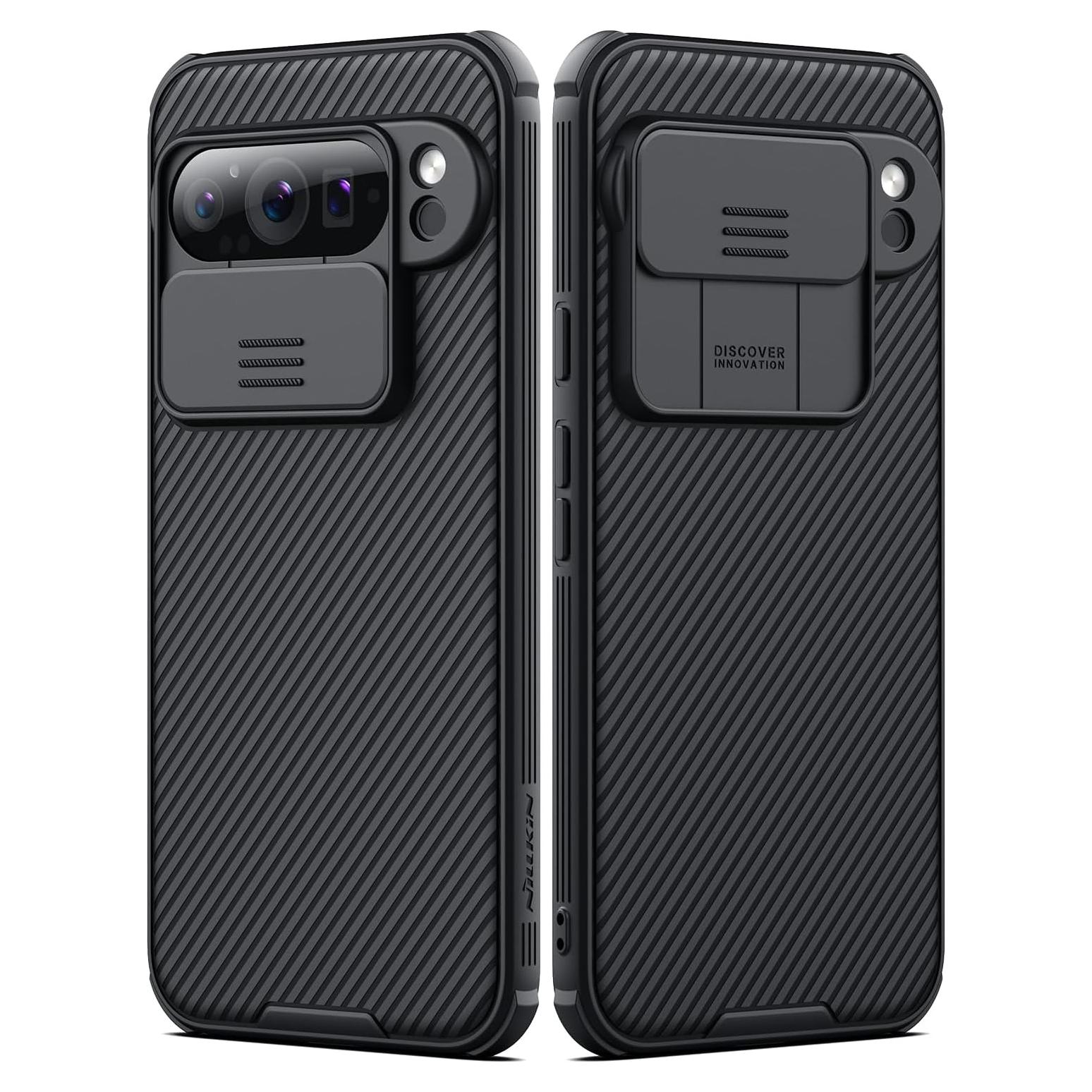 Funda Nillkin para Google Pixel 9 Pro XL - Delgado, Antigolpes, Negro