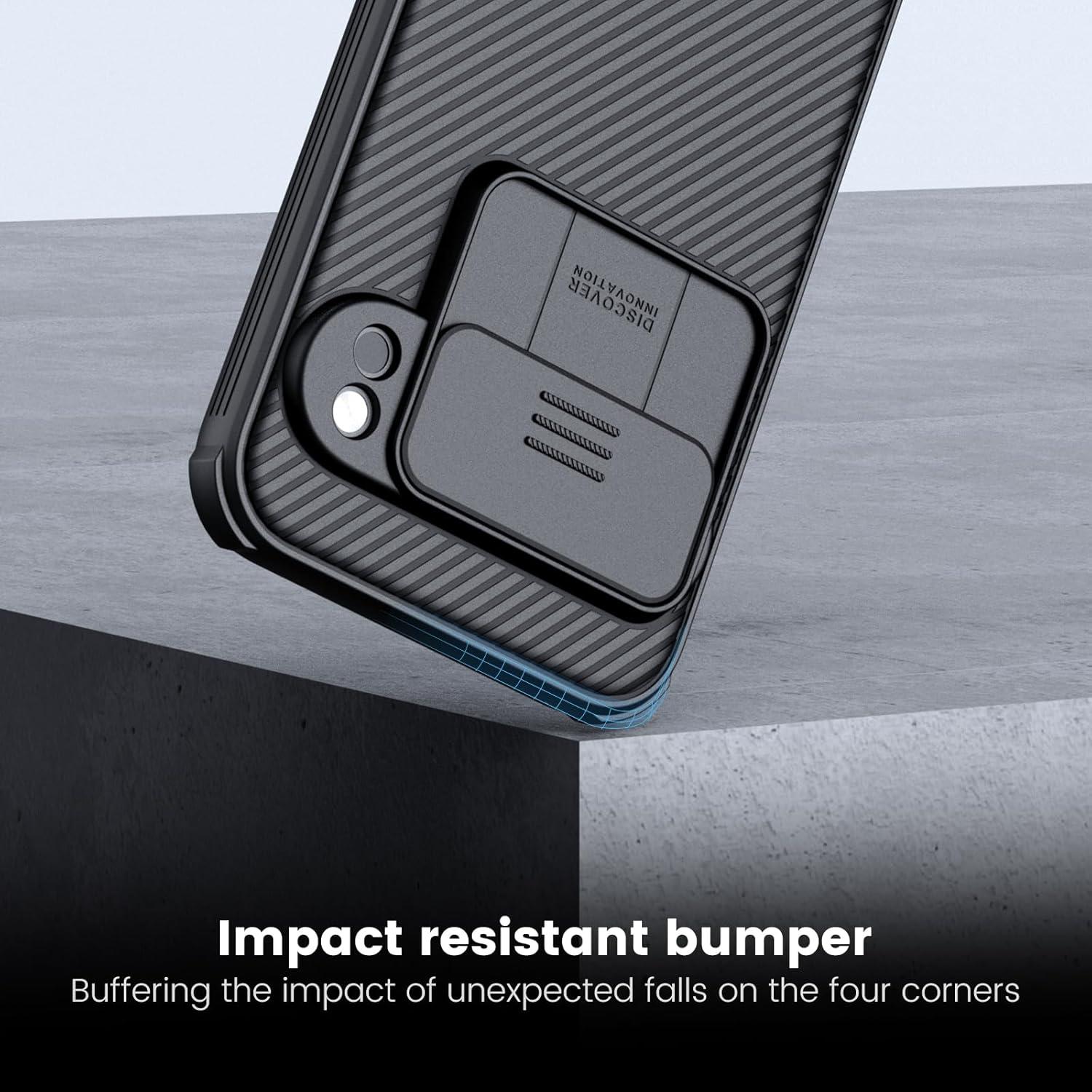 Funda Nillkin para Google Pixel 9 Pro XL - Delgado, Antigolpes, Negro