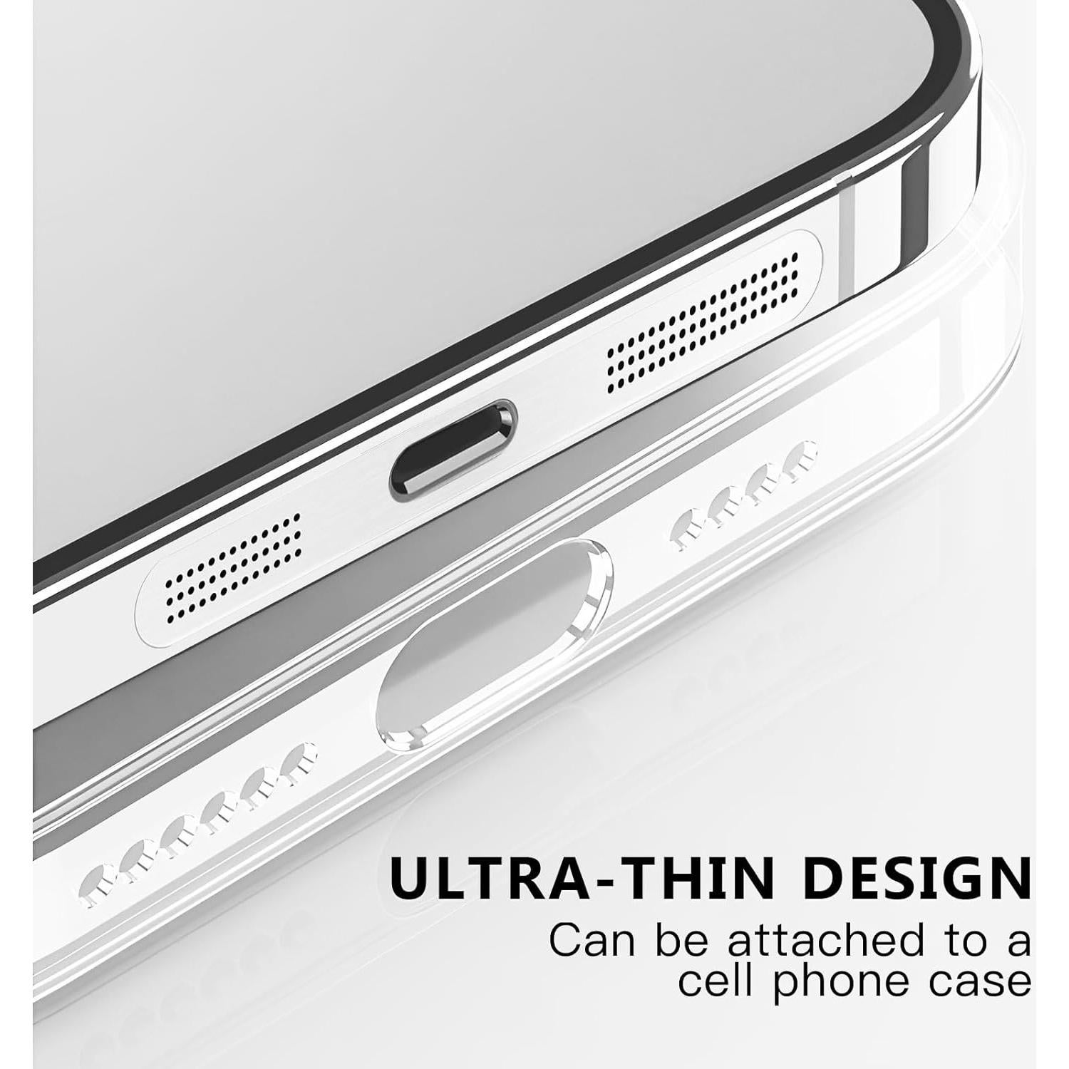 5 Tapones Anti-polvo para iPhone 14 Pro Max + Cubierta Webcam Plata