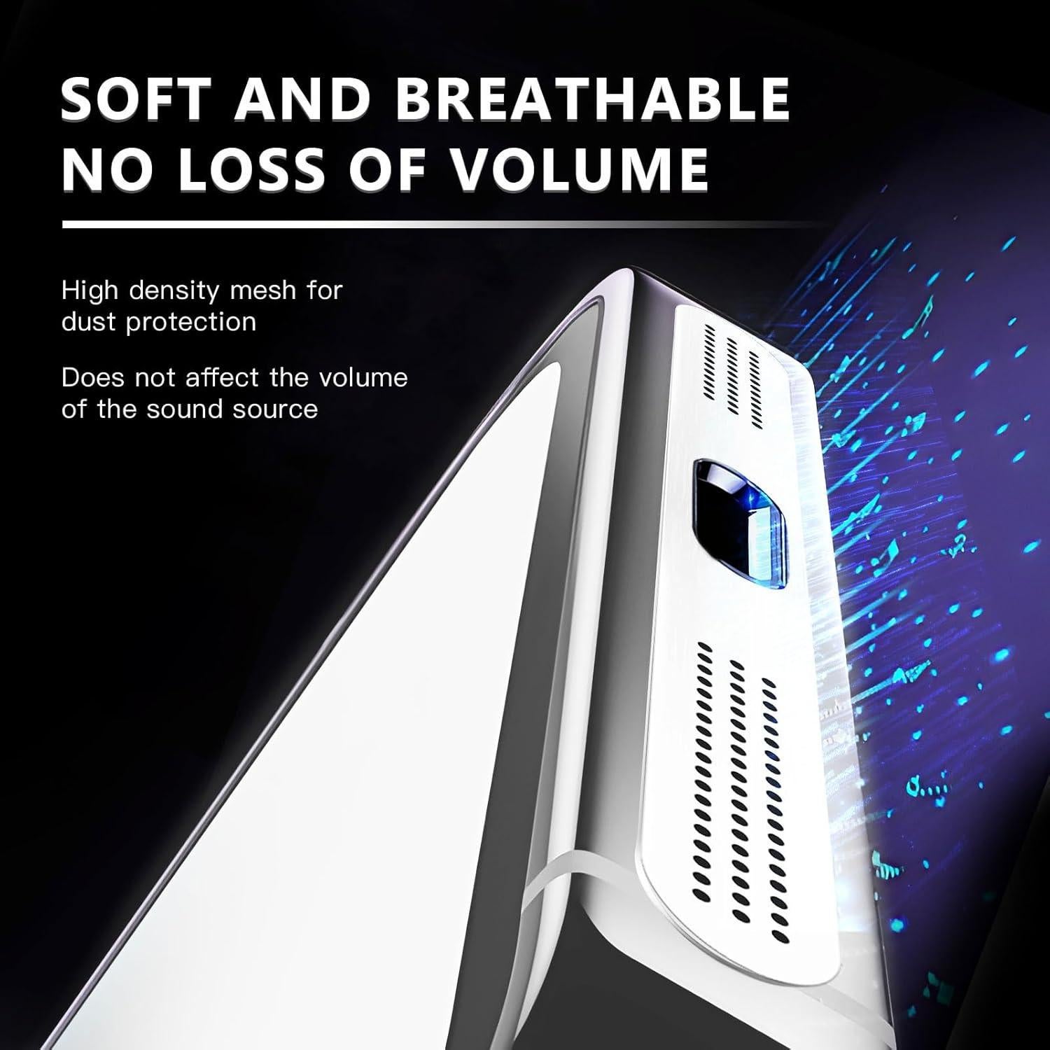 5 Tapones Anti-polvo para iPhone 14 Pro Max + Cubierta Webcam Plata