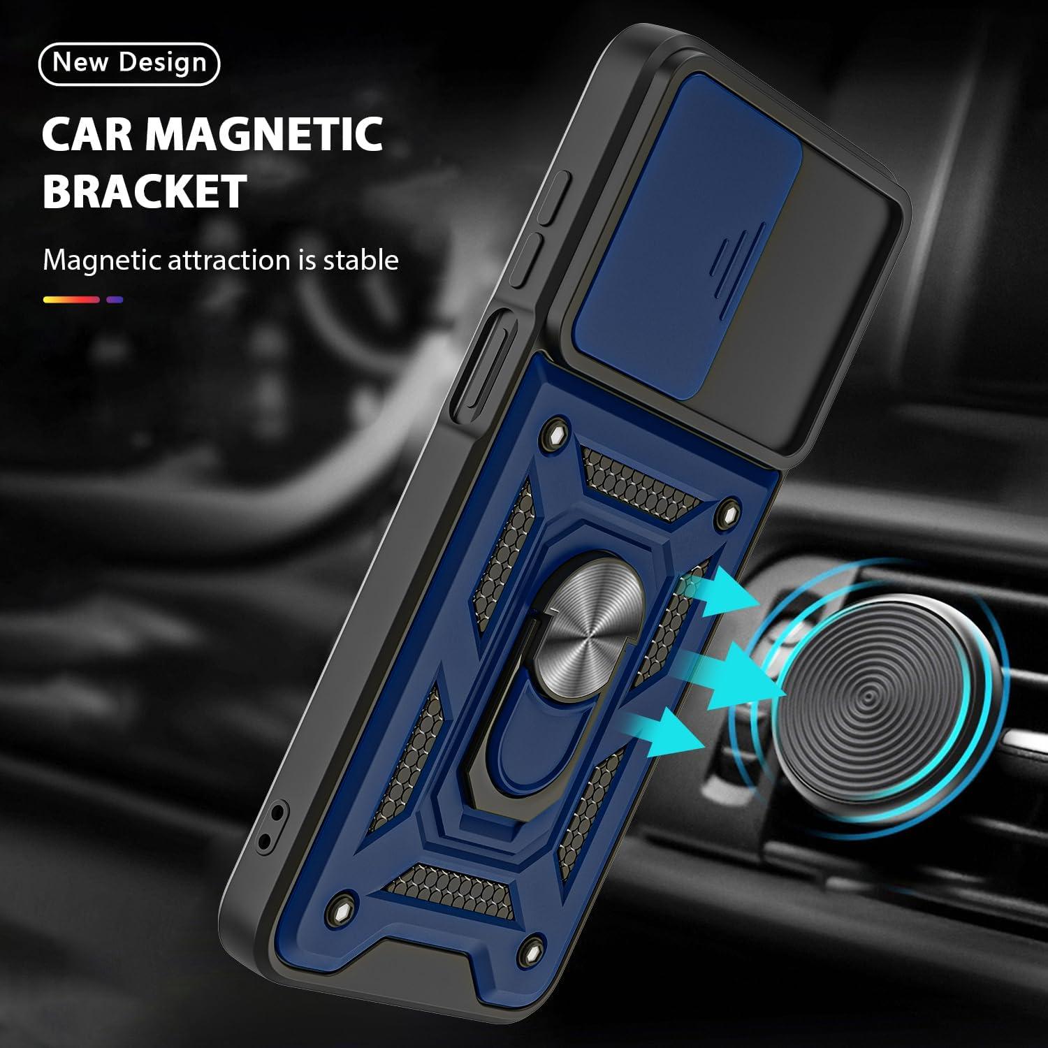 Funda AKINIK para Moto G Stylus 4G 2023 con Soporte y 2 Protectores