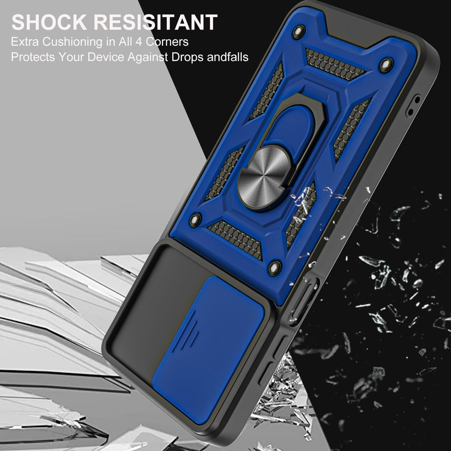 Funda AKINIK para Moto G Stylus 4G 2023 con Soporte y 2 Protectores