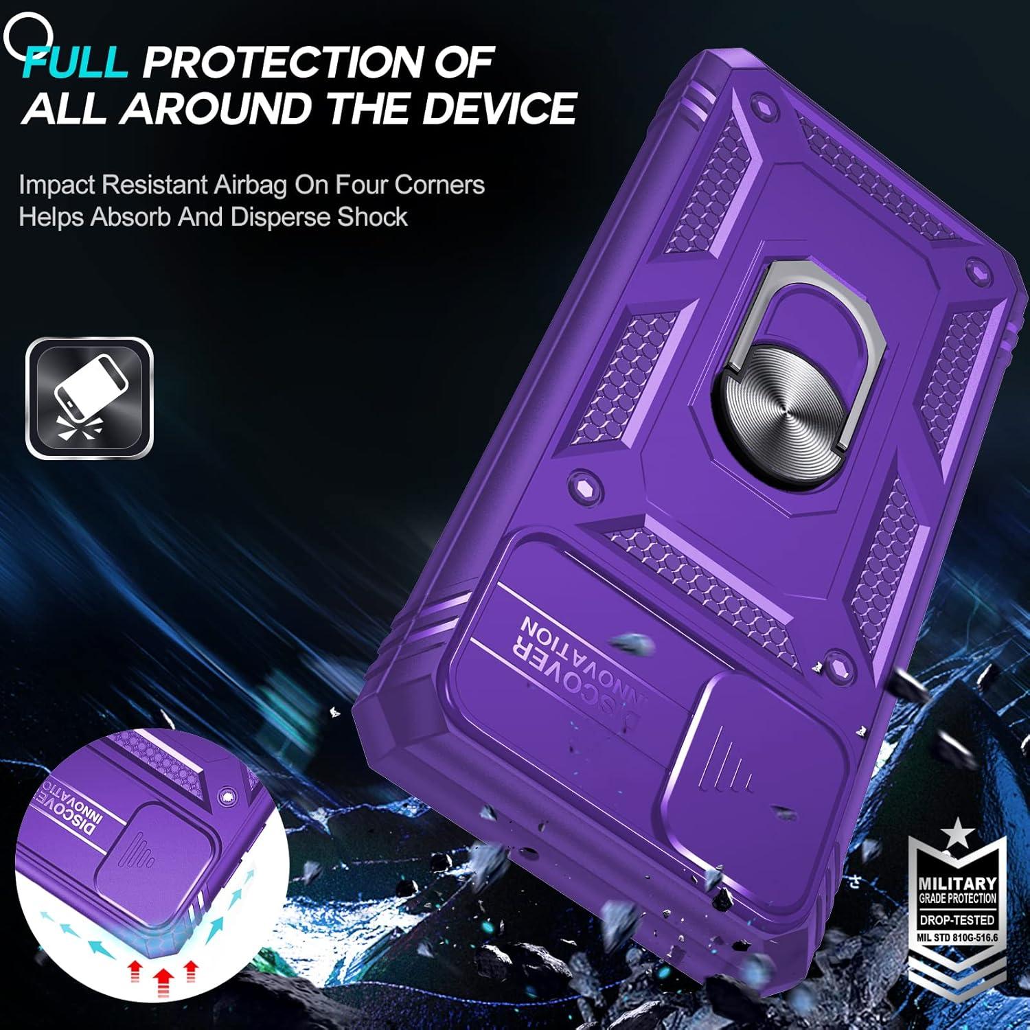 Funda LeYi para Samsung Galaxy A51 con Soporte y Protector
