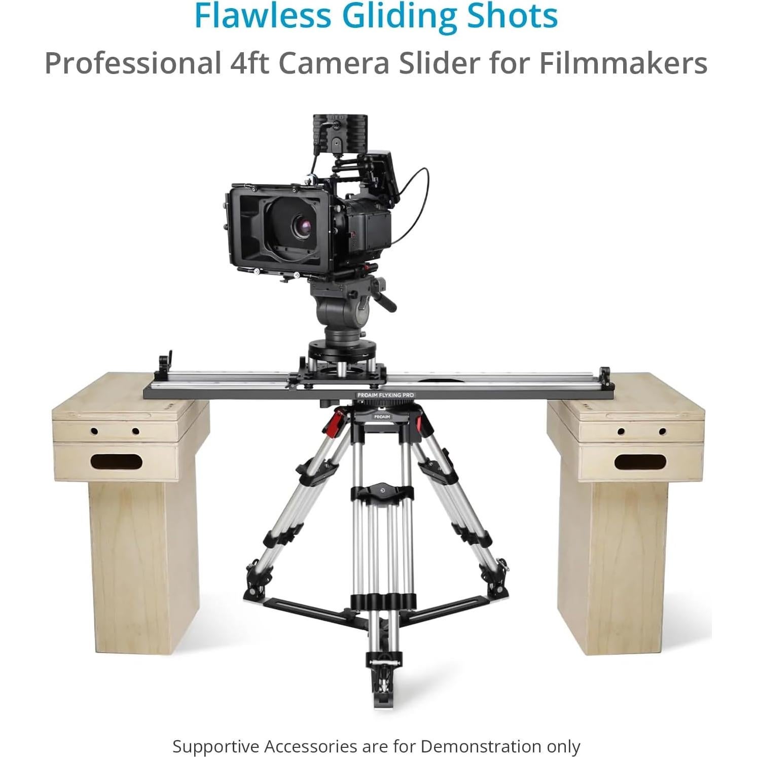 Deslizador de Cámara PROAIM Flyking PRO 1.22m 100kg SL-FLPR-4