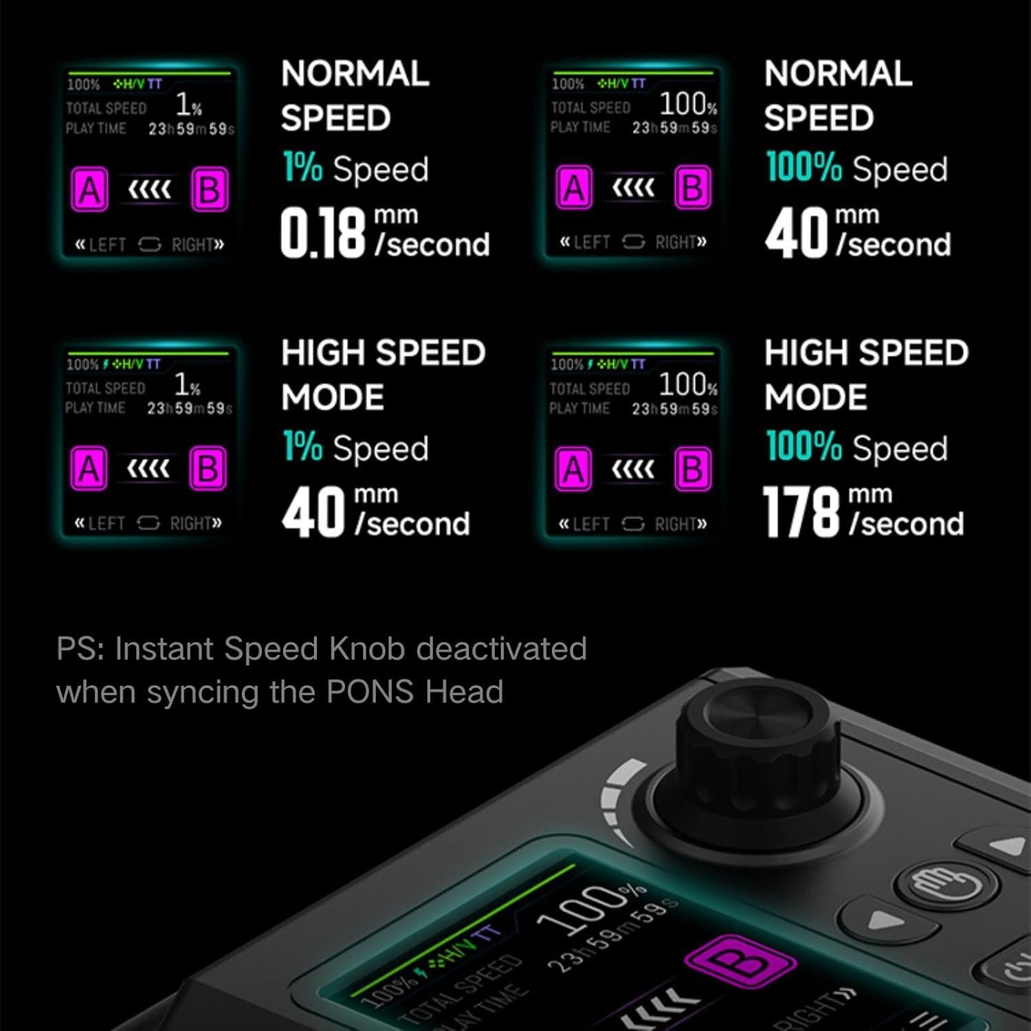 Deslizador Motorizado Zeapon Micro4 E1000 con Cabezas PONS