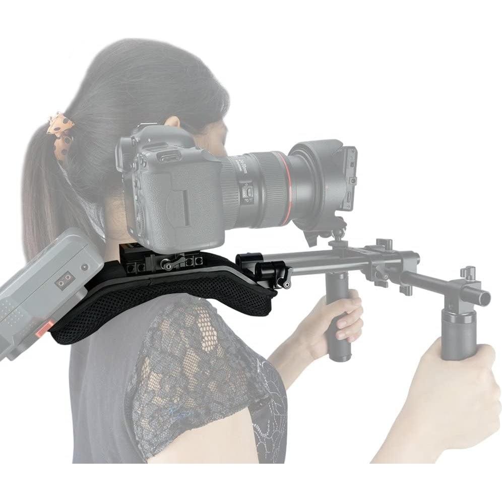 Almohadilla de Hombro NICEYRIG 15mm con Placa Rápida Manfrotto