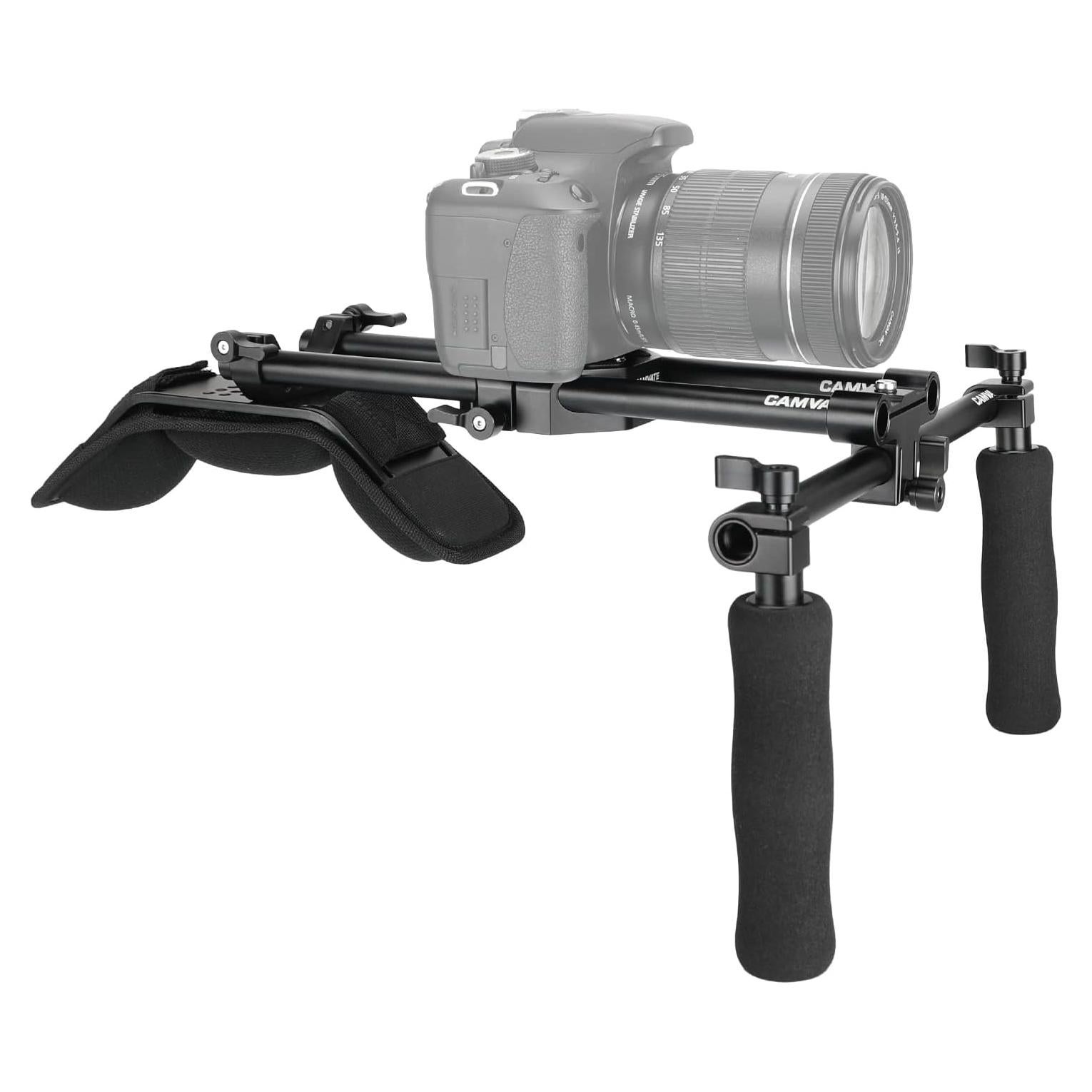 Kit de Montaje en Hombro CAMVATE para Cámara DSLR - 1.01 kg