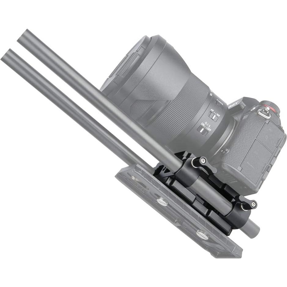 Base de cámara NICEYRIG con soporte de riel de 15 mm