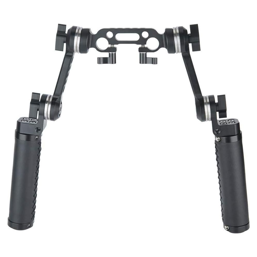 Kit Empuñadura Roseta Cuero NICEYRIG 15mm para DSLR