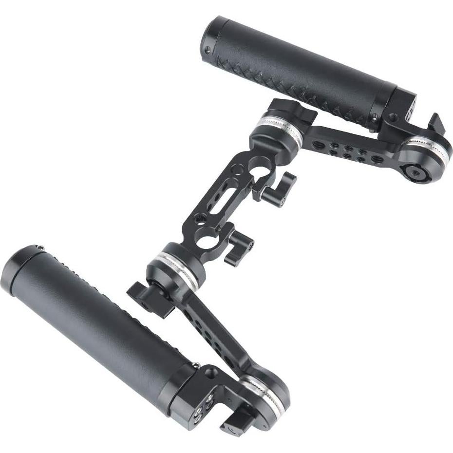 Kit Empuñadura Roseta Cuero NICEYRIG 15mm para DSLR