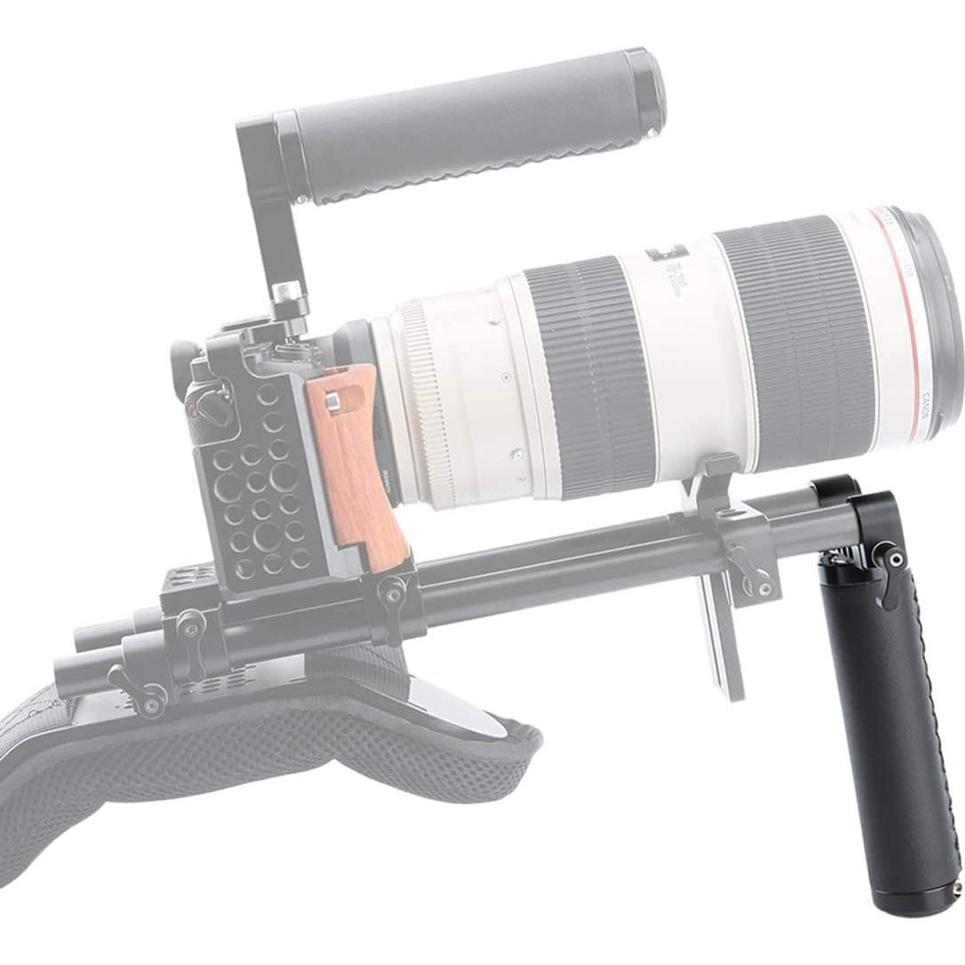 Mango de 15mm NICEYRIG con Conector de Abrazadera para Cámara