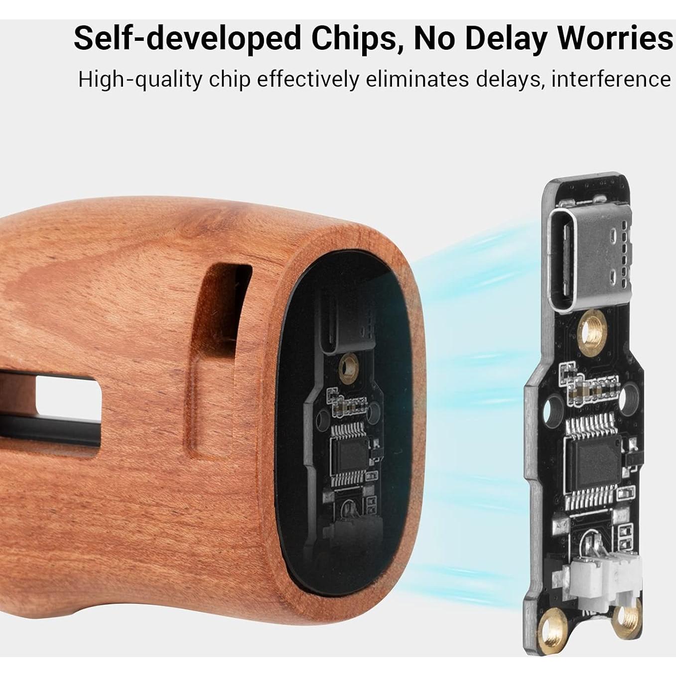 Mango Lateral Rosetado SmallRig 3323 con Disparador Remoto