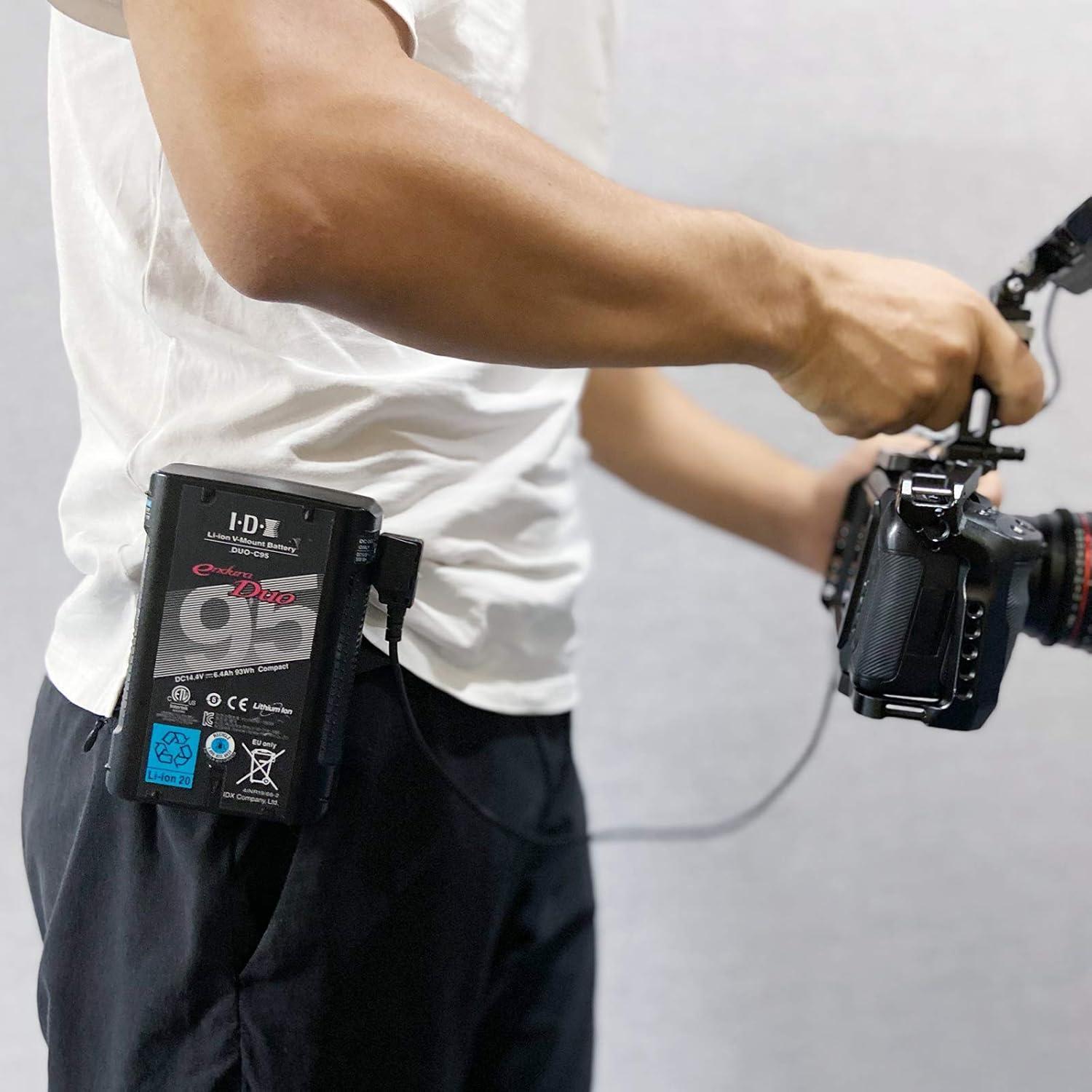 Placa de Batería Mini V Mount SmallRig 2990 con Clip Cintura