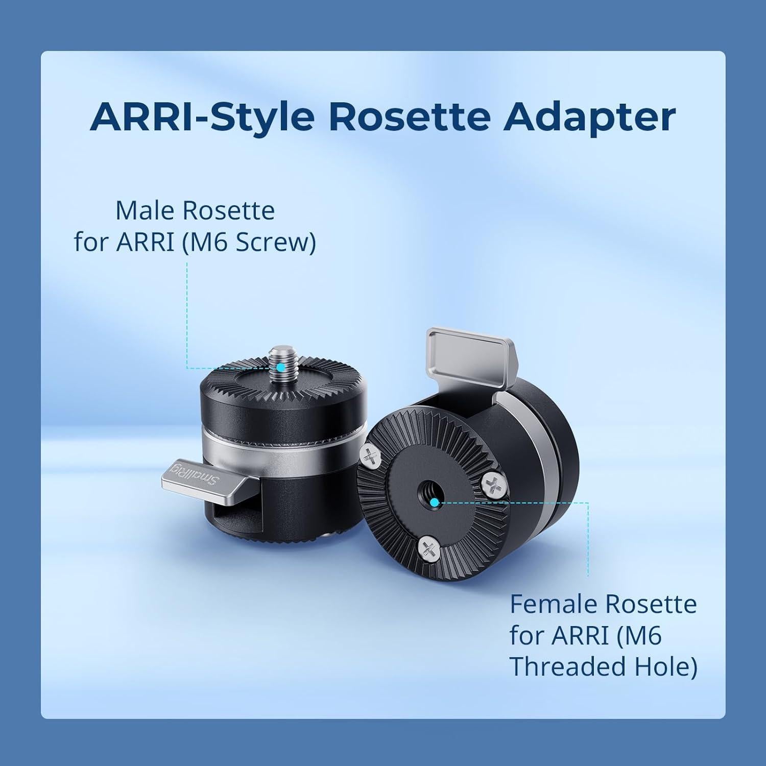 Adaptador de Roseta Rotativo SmallRig 5134 para ARRI 100g