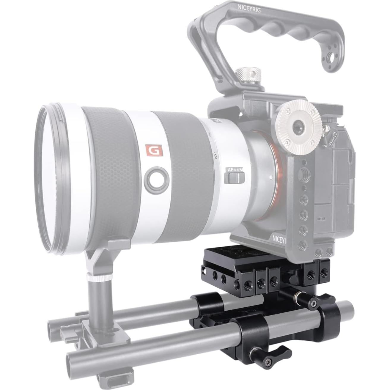 Soporte de Riser NICEYRIG 15mm para Manfrotto - Ajuste 29mm