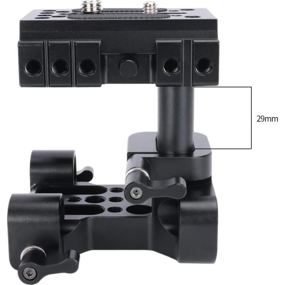 Soporte de Riser NICEYRIG 15mm para Manfrotto - Ajuste 29mm