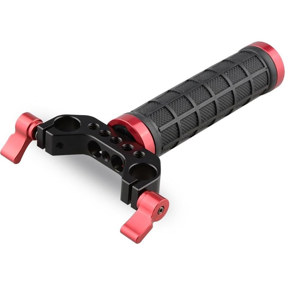 Estabilizador de Cámara de Mano CAMVATE 15mm con Mango Antideslizante