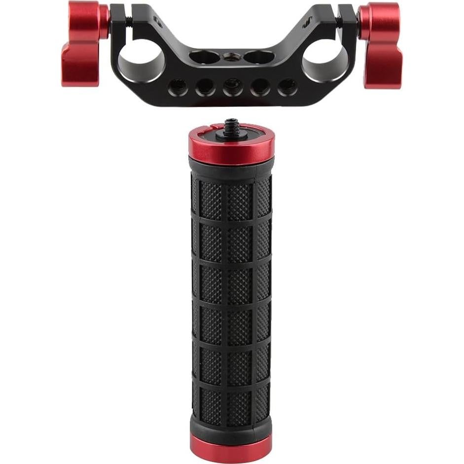 Estabilizador de Cámara de Mano CAMVATE 15mm con Mango Antideslizante