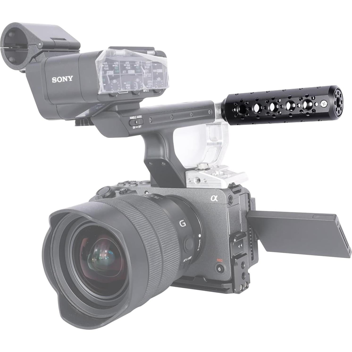 Mango de Montaje de Queso NICEYRIG 105mm para Cámara