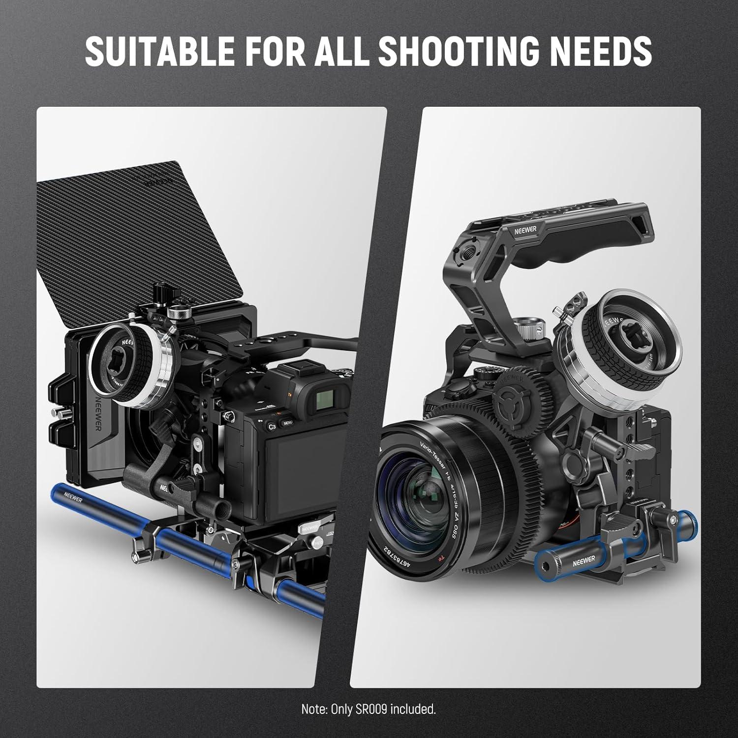 Varillas de Aluminio 15mm NEEWER - 3 Pares 10cm, 20cm, 30cm