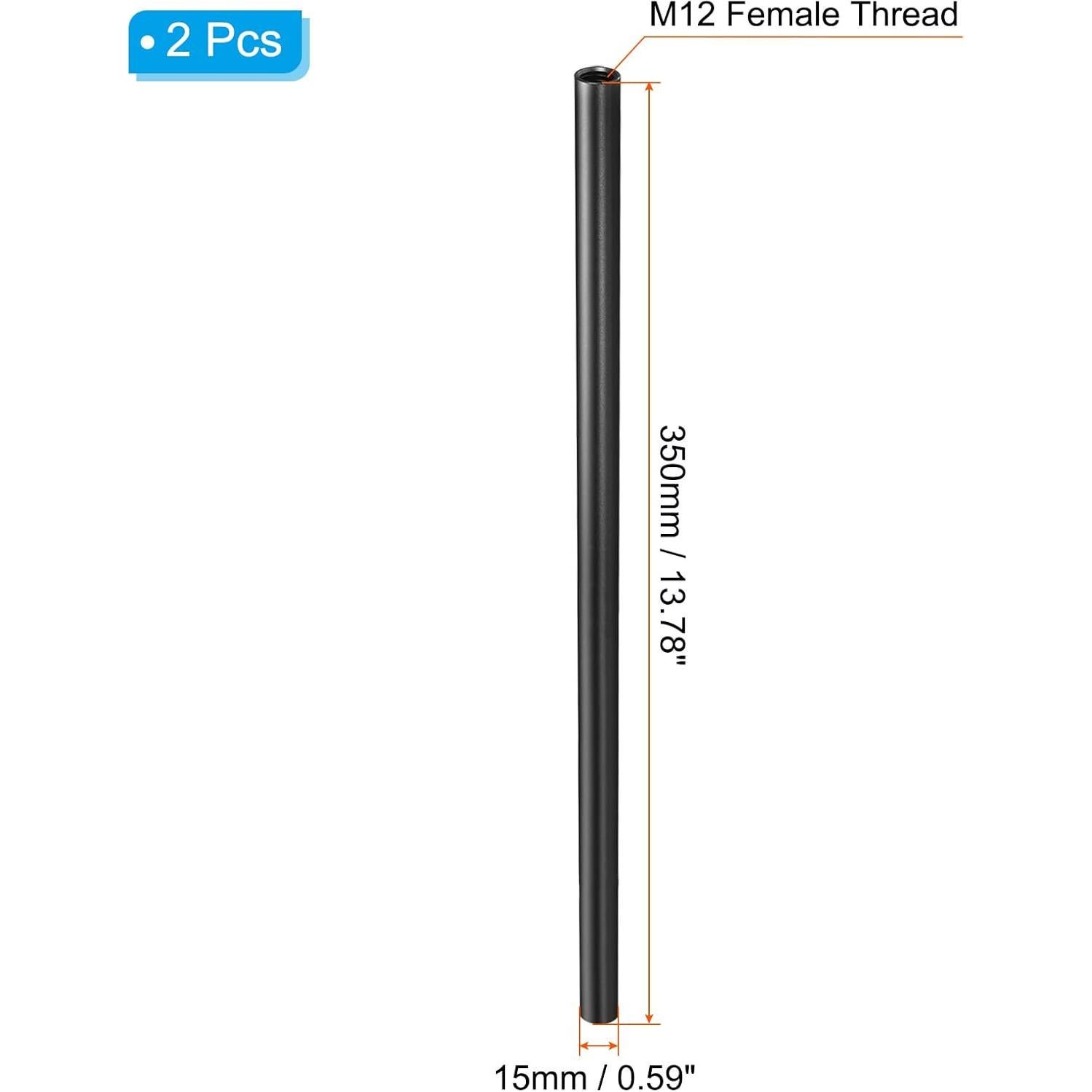 Varillas de Montaje de Cámara PATIKIL 35.56 cm 15mm 2 Pzas