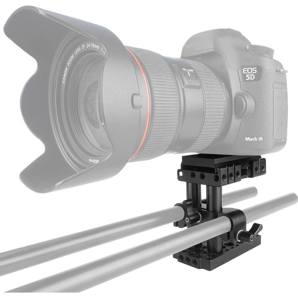 Kit de Elevación de Riel 15mm NICEYRIG con Placa QR