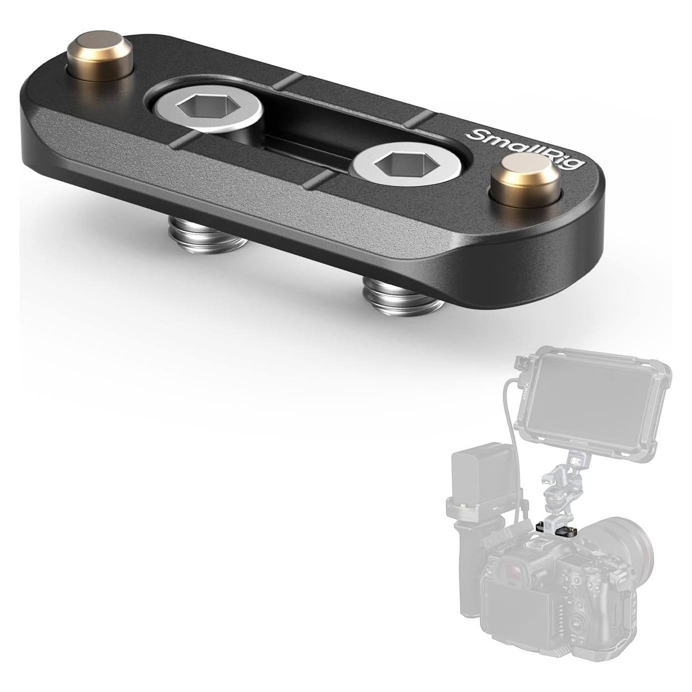 Riel NATO Mini SmallRig 2172, 6mm x 48mm, anti-deslizante