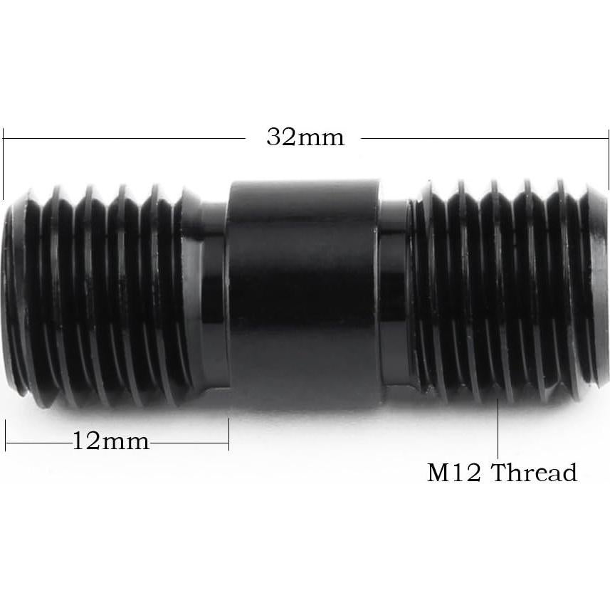 Conector Extensor M12 NICEYRIG para Varillas de 15mm - Paquete de 2