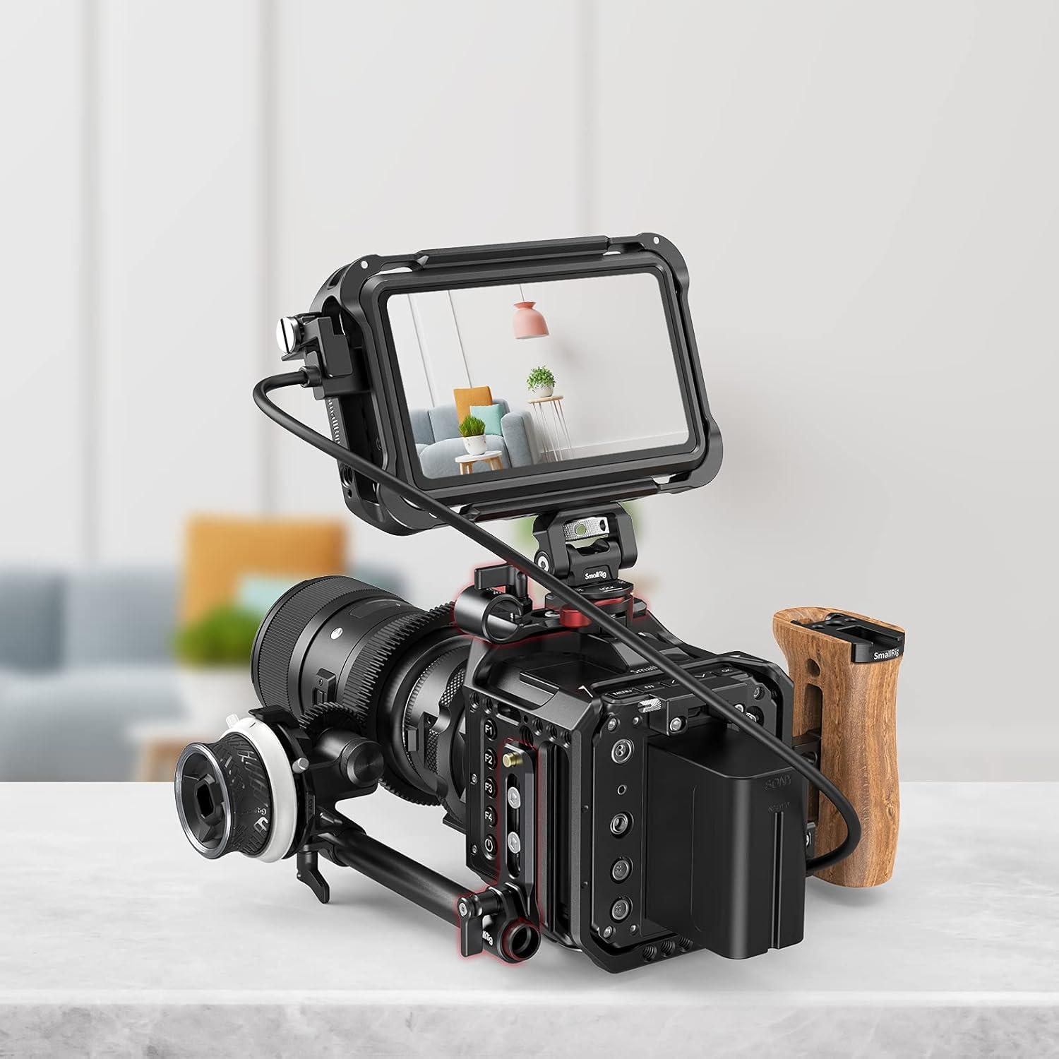 Abrazadera de Varilla 15mm SmallRig 3011 con Riel NATO