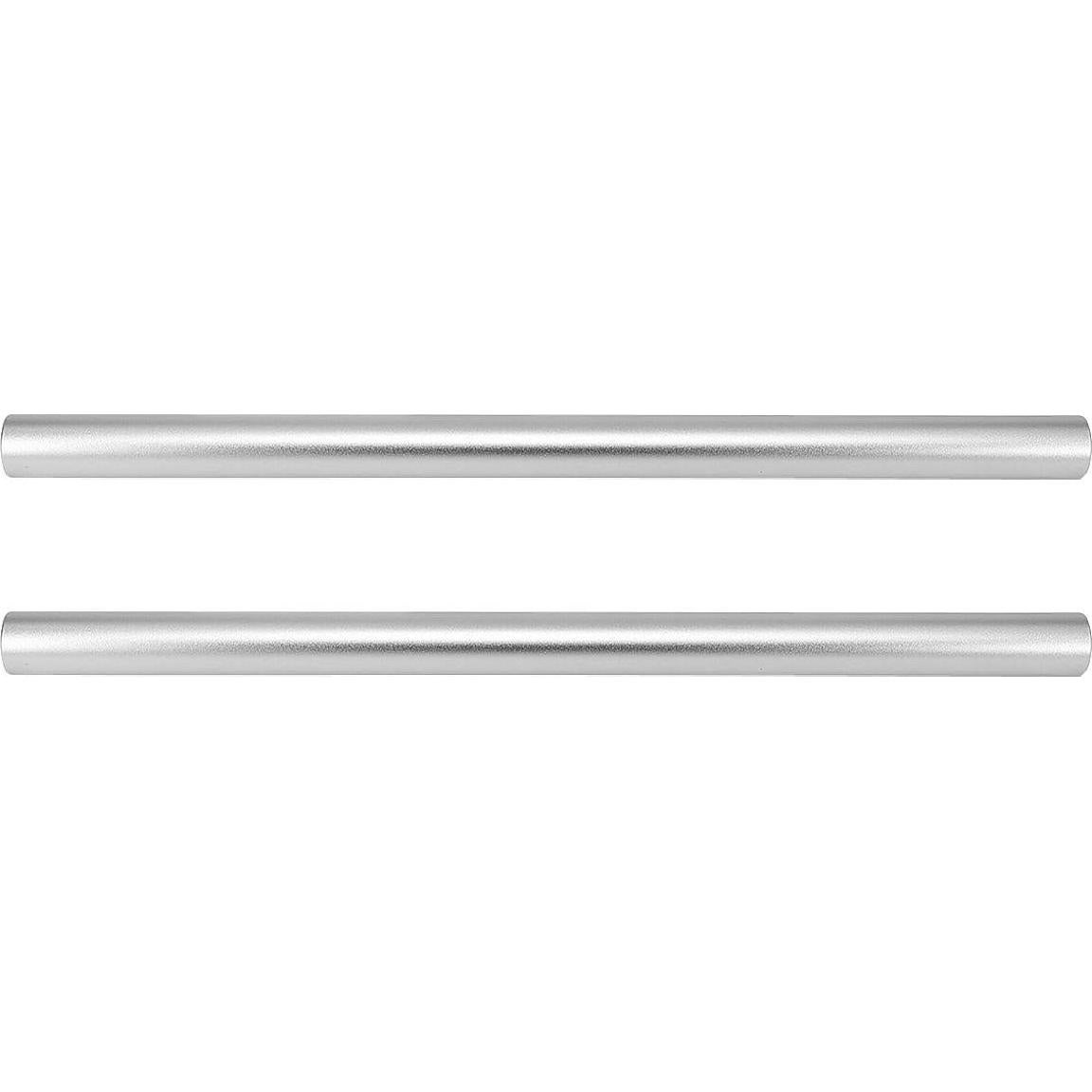 Varillas de 15mm Haoge VA-PR25W de Aluminio 25cm Plata - Paquete de 2