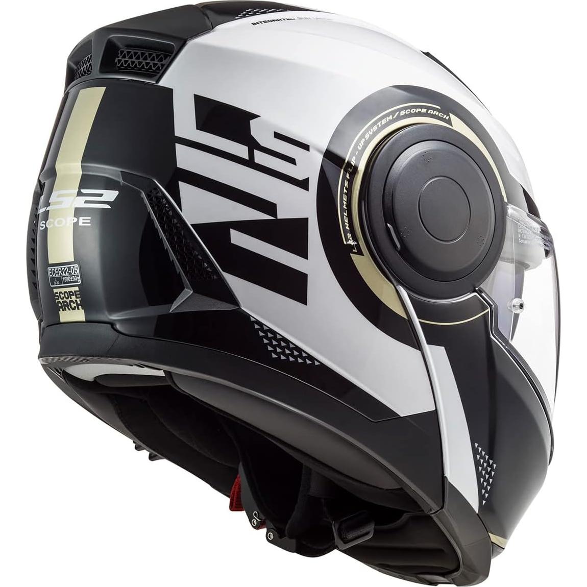 Casco Modular LS2 Horizon con Visera Solar - Grande