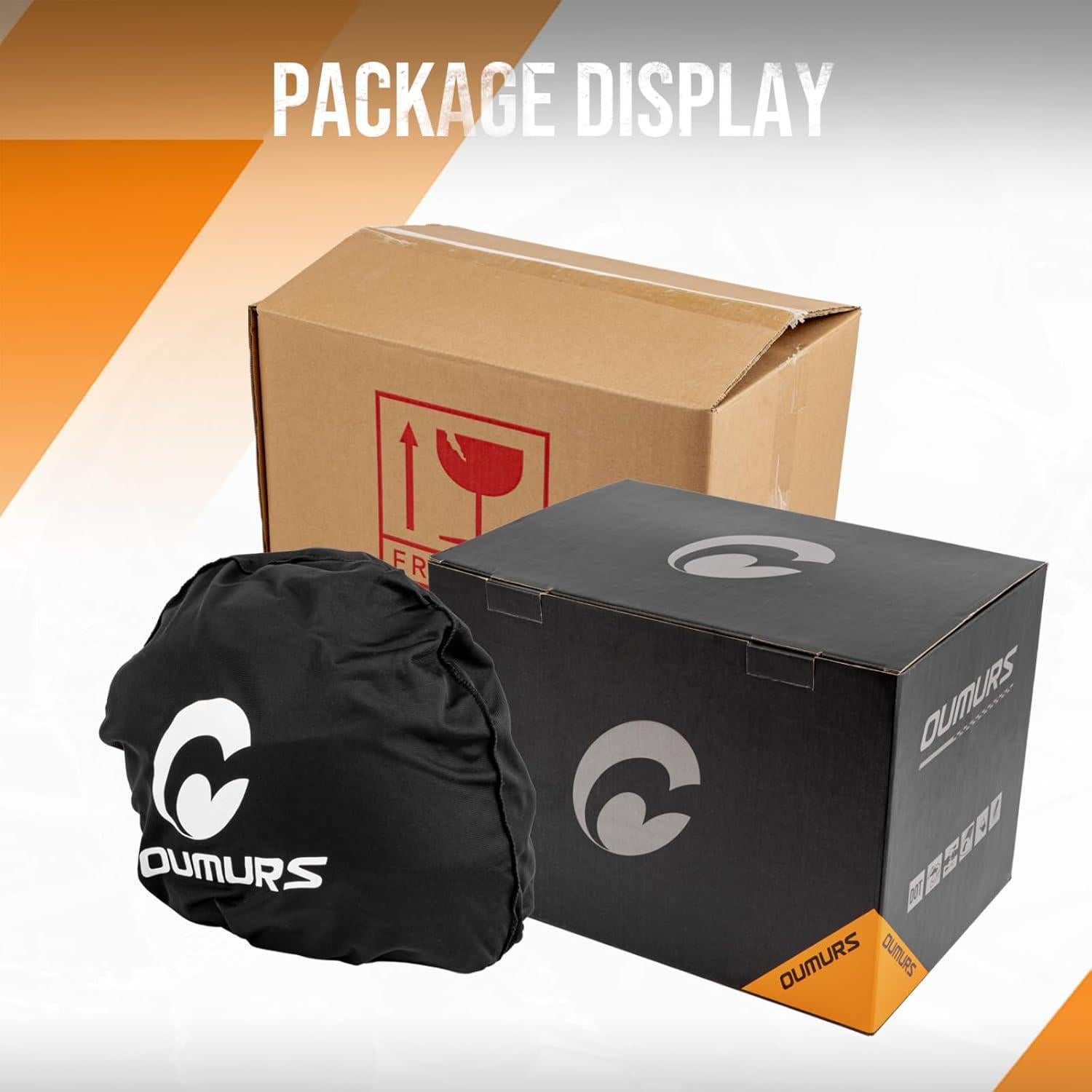 Casco OUMURS D001TY07311MB ATV Adulto XL con Gafas y Guantes