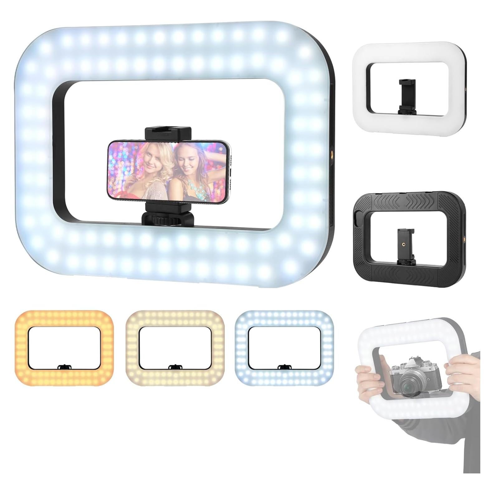 Luz de Anillo NANBEITONG UC-200R8 RGB 47 Colores 8000mAh