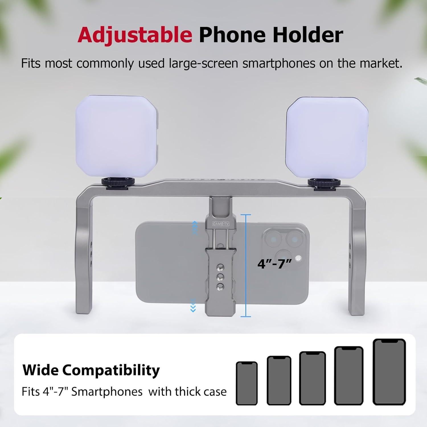 Came-TV Multi-Rig Jaula para Smartphone Aluminio 61033