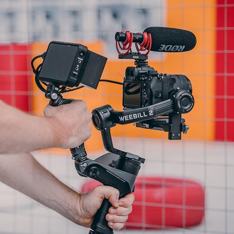 Agarradera Ligera FALCAM para Jaula de Cámara - Ergonomía y Antideslizante