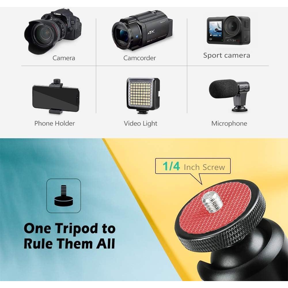 Trípode Mini de Metal Zeadio HC21 con Cabeza Esférica 20 cm