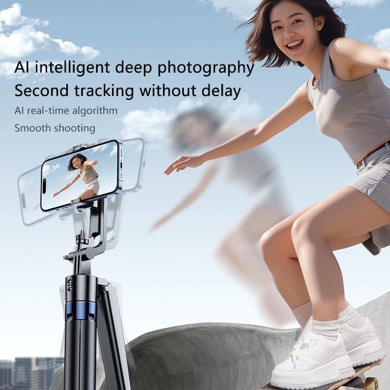 Trípode Inteligente con Seguimiento Facial 360° para iPhone