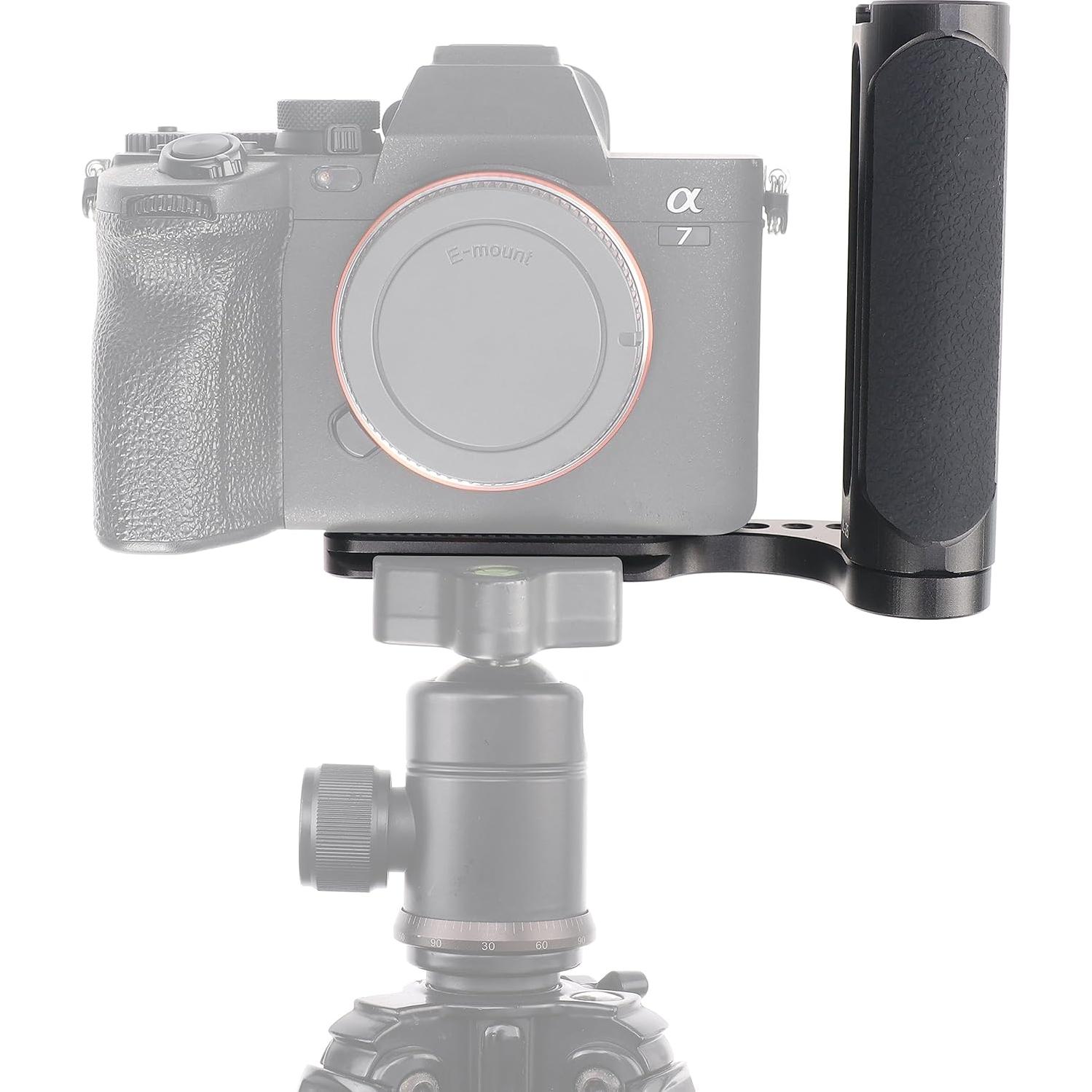 Agarre Lateral Universal Fotga con Placa Arca Swiss para Cámaras DSLR