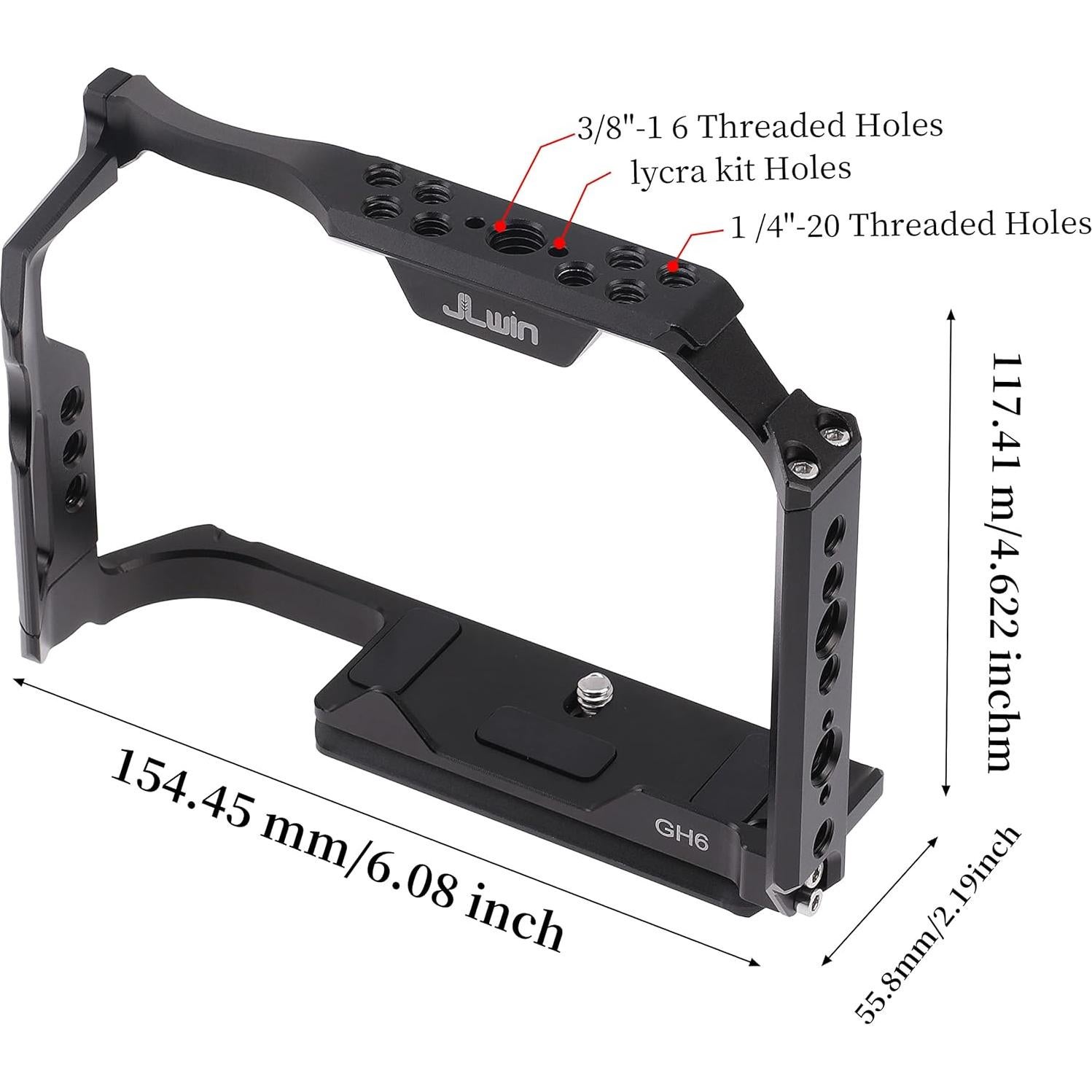 Jaula Completa Hersmay GH6 para Cámara Panasonic LUMIX